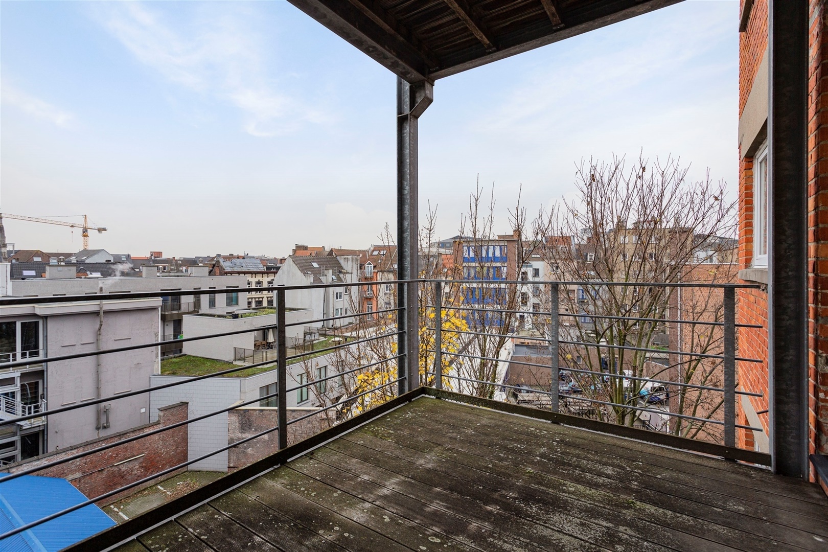 Eenslaapkamer appartement met terras in centrum Gent.