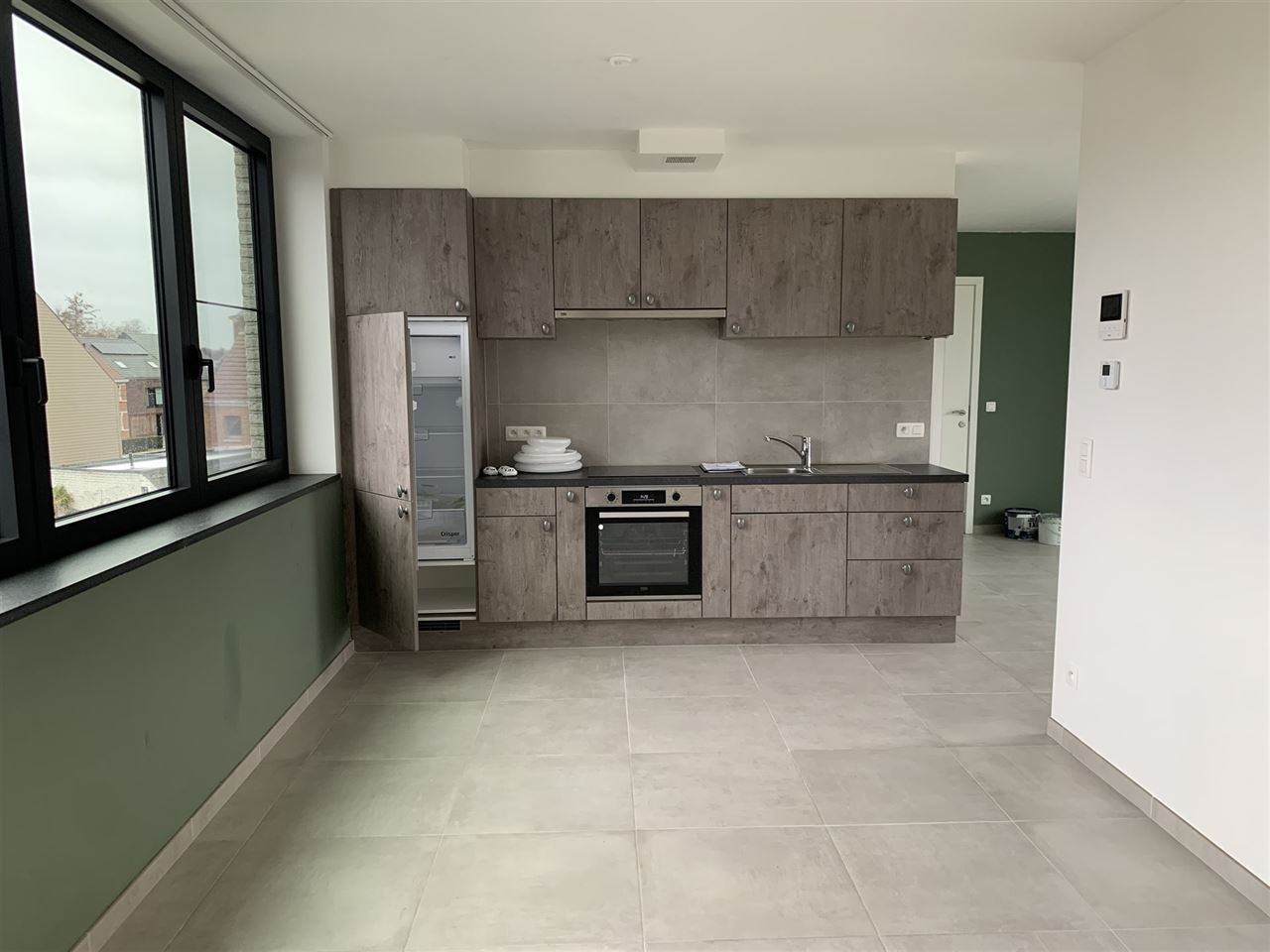 Nieuw trendy appartement met 1 slaapkamer en groot terras