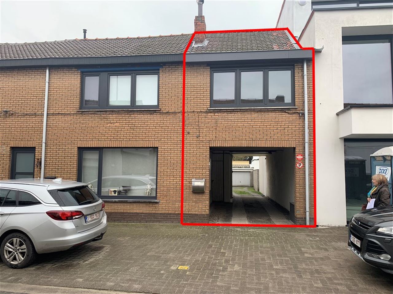Trendy appartementje met 1 slaapkamer en garage