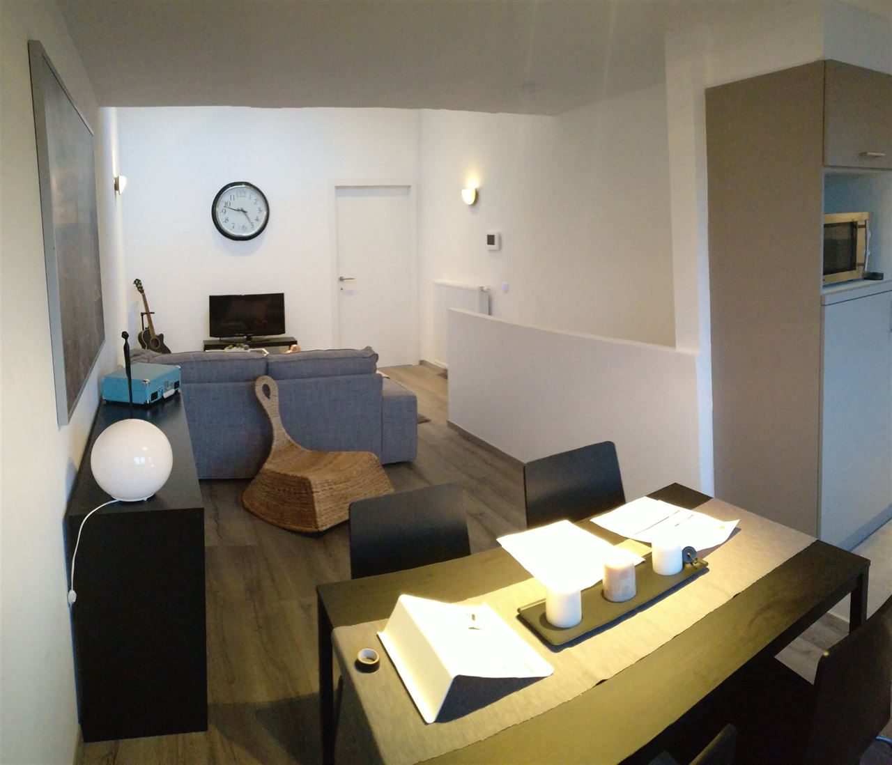 Trendy appartementje met 1 slaapkamer en garage
