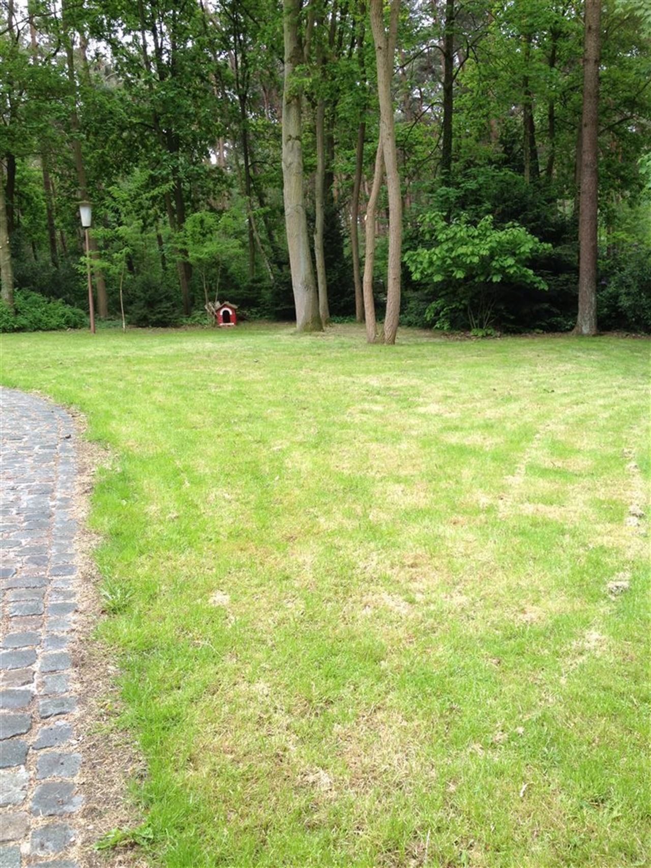 Landhuis met prachtige parktuin in bosrijke omgeving.