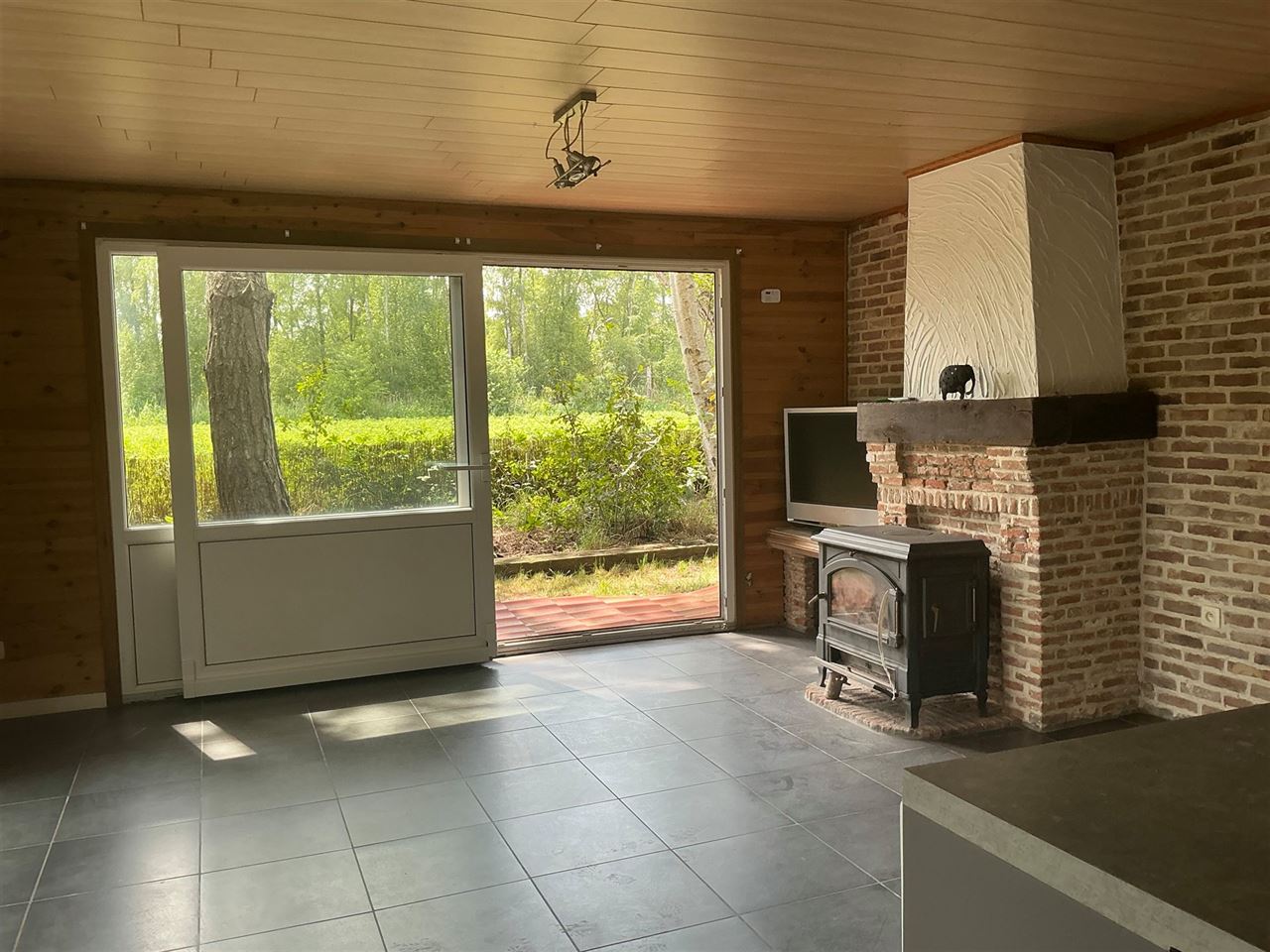 Houten chalet gelegen in het bos te Stekene - 2de verblijf